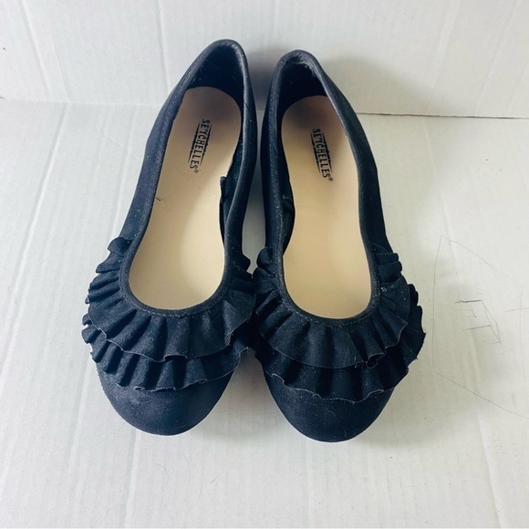 Seychelles Shoes - Seychelles Women's Black Suede Flats Size:7